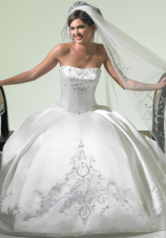 Moonlight wedding dress