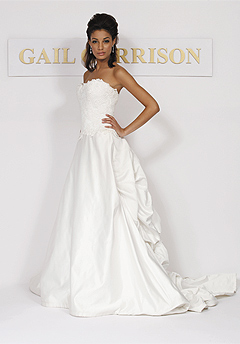 gail garrison wedding dress