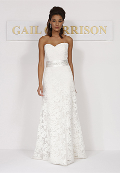 gail garrison wedding dress