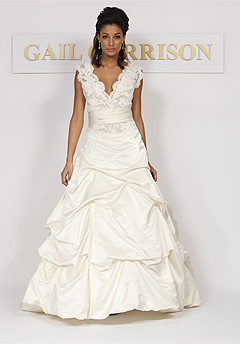 gail garrison wedding dress