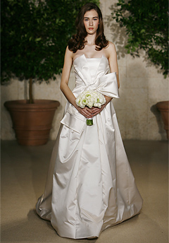 oscar de la renta wedding dress