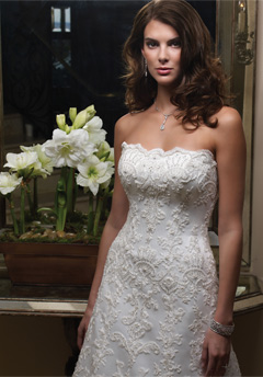 casablanca wedding dress